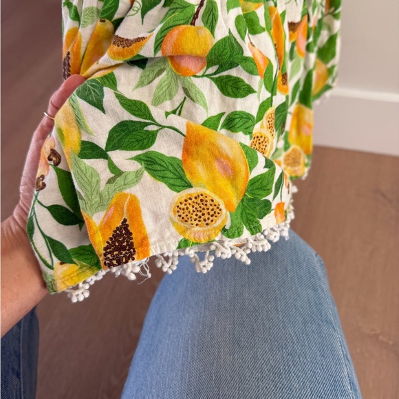 Farm Rio Linen Papaya salad dress - Picture 9 of 9